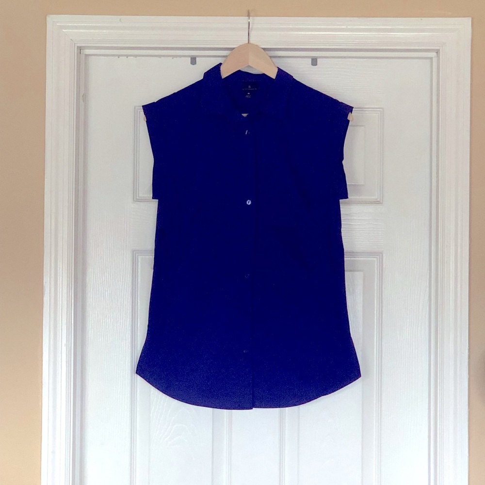 NWT Worthington Purple Ladies M Sleeveless Top